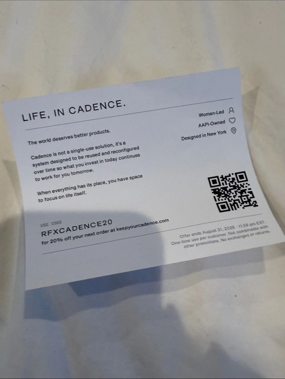 RF x Cadence On-The-Go Travel Capsule Set